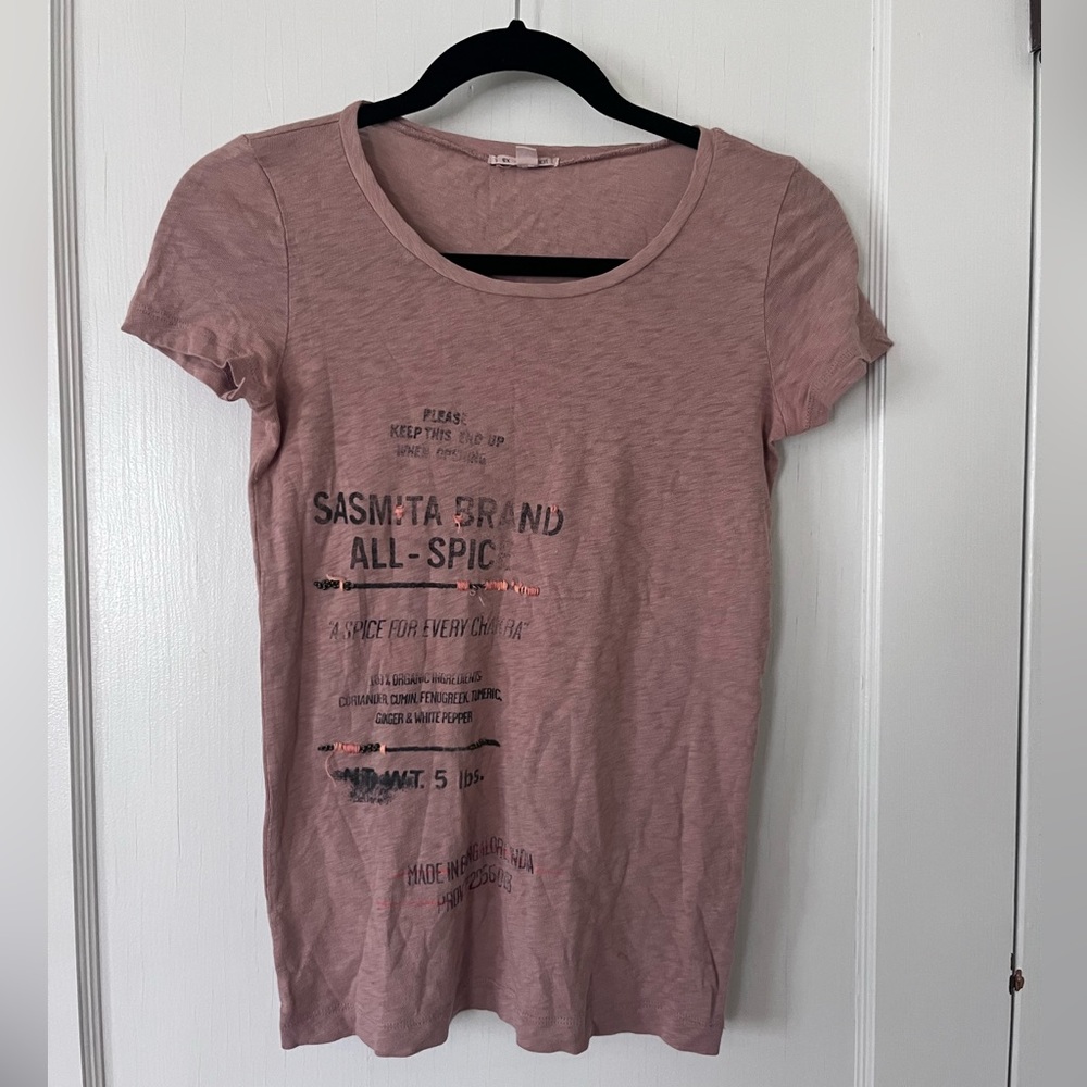 Jcrew Blush T-Shirt - XS